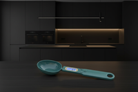 Dark Green Spoon Scale Angled